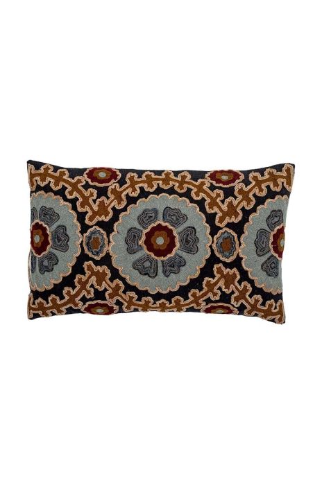 Декоративна подушка Bloomingville Barletta колір блакитний Декоративна подушка Bloomingville Barletta колір блакитний