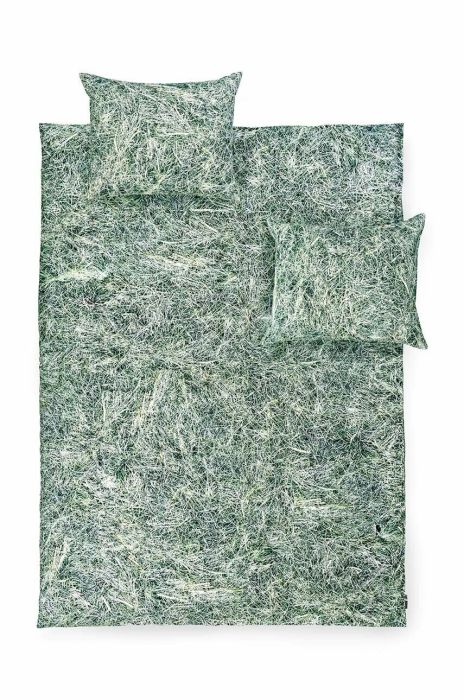 Бавовняний постільний комплект Foonka Siano 160x200 / 70x80 см колір сірий Бавовняний постільний комплект Foonka Siano 160x200 / 70x80 см колір сірий