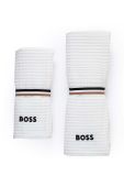 Середній бавовняний рушник Hugo Boss Waffle Handtowel 50 x 100 cm колір білий Середній бавовняний рушник Hugo Boss Waffle Handtowel 50 x 100 cm колір білий