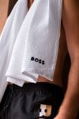 Середній бавовняний рушник Hugo Boss Waffle Handtowel 50 x 100 cm колір білий Середній бавовняний рушник Hugo Boss Waffle Handtowel 50 x 100 cm колір білий