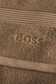 Маленький бавовняний рушник Hugo Boss Handtowel Loft 50 x 100 cm колір жовтий Маленький бавовняний рушник Hugo Boss Handtowel Loft 50 x 100 cm колір жовтий