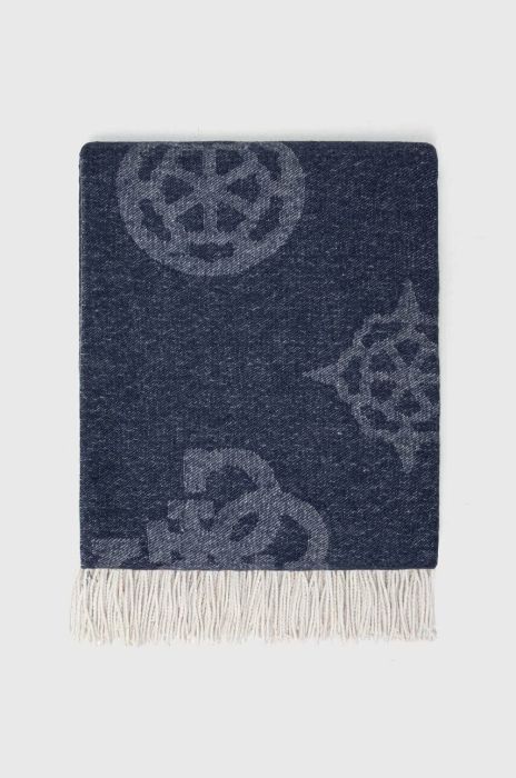 Ковдра Guess 130 x 170 cm колір темно-синій (3399244) Ковдра Guess 130 x 170 cm колір темно-синій (3399244)