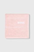 Маленький бавовняний рушник BOSS 50 x 100 cm колір рожевий (3530619)
