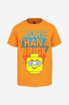 Дитяча бавовняна футболка Lego колір помаранчевий з принтом (3301079) Дитяча бавовняна футболка Lego колір помаранчевий з принтом (3301079)