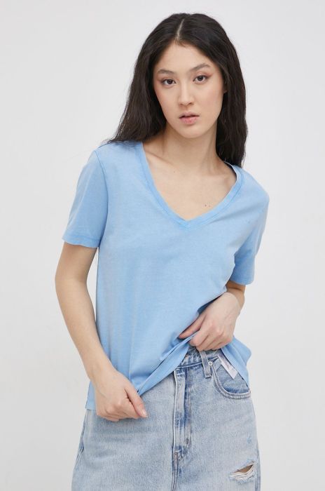 Бавовняна футболка JDY колір фіолетовий Бавовняна футболка JDY колір фіолетовий