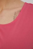 Футболка Pieces жіноча колір рожевий