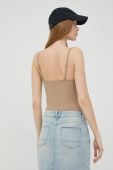 Топ Pieces жіночий колір бежевий (2297905) Топ Pieces жіночий колір бежевий (2297905)