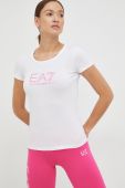 Футболка EA7 Emporio Armani жіноча колір білий (2889584)
