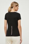 Футболка EA7 Emporio Armani жіноча колір чорний (3315877)