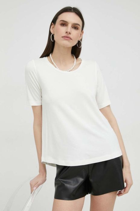 Футболка Marc O'Polo жіноча колір бежевий Футболка Marc O'Polo жіноча колір бежевий