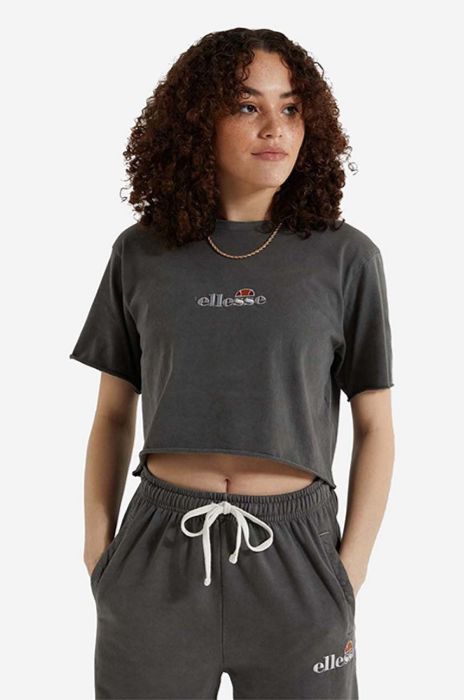 Бавовняна футболка Ellesse колір сірий SGM14013-PINK Бавовняна футболка Ellesse колір сірий SGM14013-PINK