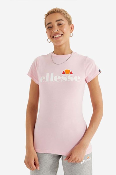 Футболка Ellesse жіноча колір рожевий SGK11399-WHITE Футболка Ellesse жіноча колір рожевий SGK11399-WHITE