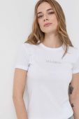 Бавовняна футболка MAX&Co. колір білий (3458014) Бавовняна футболка MAX&Co. колір білий (3458014)