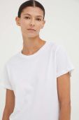 Бавовняна футболка Samsoe Samsoe колір білий (3461592)