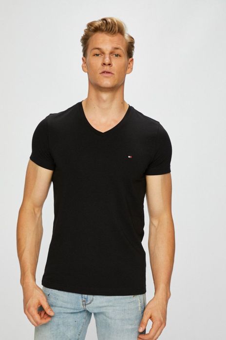 Tommy Hilfiger - Футболка колір чорний (797193) Tommy Hilfiger - Футболка колір чорний (797193)