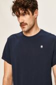 Бавовняна футболка G-Star Raw колір синій однотонний (494702)
