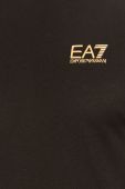 Бавовняна футболка EA7 Emporio Armani колір чорний з принтом (609313)