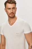 Armani Exchange - Футболки (2-pack) колір чорний (1328484) Armani Exchange - Футболки (2-pack) колір чорний (1328484)