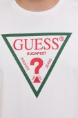 Футболка Guess чоловіча колір білий з принтом (1426945) Футболка Guess чоловіча колір білий з принтом (1426945)
