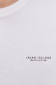 Бавовняна футболка Armani Exchange колір білий з принтом (1540949) Бавовняна футболка Armani Exchange колір білий з принтом (1540949)