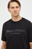 Бавовняна футболка Marc O'Polo колір чорний з принтом (2512266) Бавовняна футболка Marc O'Polo колір чорний з принтом (2512266)