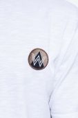 Бавовняна футболка Wood Wood Slater T-shirt колір білий з аплікацією 11935705.2469-BRIGHTW