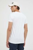 Бавовняна футболка Samsoe Samsoe колір білий однотонний (3246774)