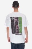 Бавовняна футболка Wood Wood колір білий з принтом 12245706.2106-WHITE Бавовняна футболка Wood Wood колір білий з принтом 12245706.2106-WHITE
