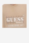 Футболка Guess Washed Grid Logo Tee чоловіча колір бежевий з принтом M3GI31.K9XF3-F13Q Футболка Guess Washed Grid Logo Tee чоловіча колір бежевий з принтом M3GI31.K9XF3-F13Q
