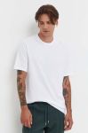 Бавовняна футболка Samsoe Samsoe колір білий однотонний (3465515)