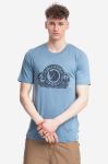 Футболка Fjallraven з принтом F84117.543-543 колір блакитний
