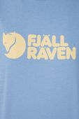 Футболка Fjallraven з принтом F87146.543-543 колір блакитний Футболка Fjallraven з принтом F87146.543-543 колір блакитний