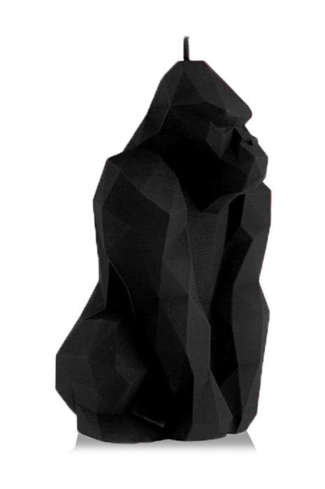 Свічка декоративна Candellana Gorilla Low-Polly колір чорний Свічка декоративна Candellana Gorilla Low-Polly колір чорний