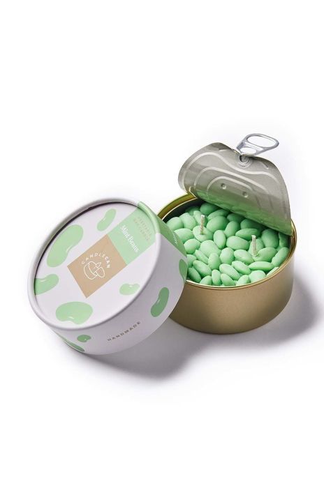 Ароматизована свічка CandleCan Mint Beans колір зелений Ароматизована свічка CandleCan Mint Beans колір зелений