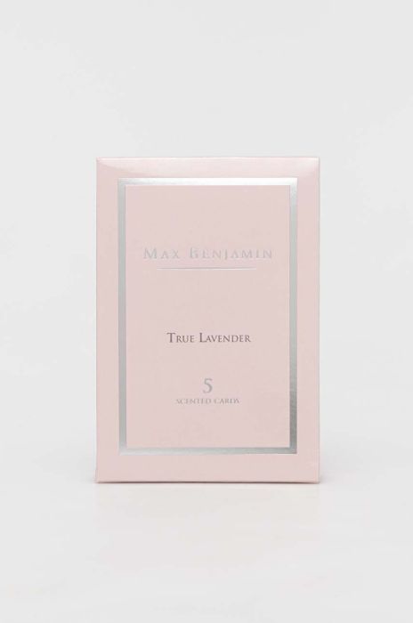Набір ароматичних карток Max Benjamin True Lavender 5-pack колір рожевий Набір ароматичних карток Max Benjamin True Lavender 5-pack колір рожевий