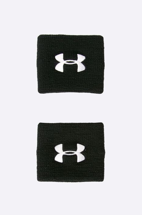 Under Armour - Пов'язка (2-pack) 1276991 колір чорний (795676) Under Armour - Пов'язка (2-pack) 1276991 колір чорний (795676)