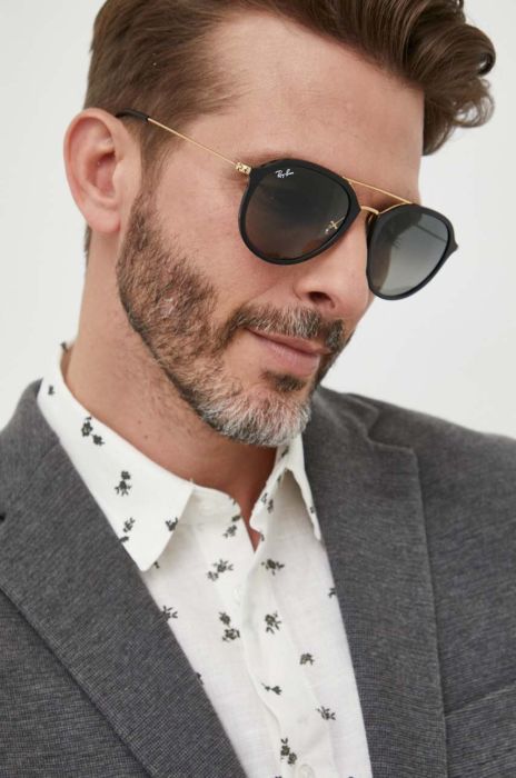 Ray-Ban Окуляри RB4253.601/71 колір чорний Ray-Ban Окуляри RB4253.601/71 колір чорний