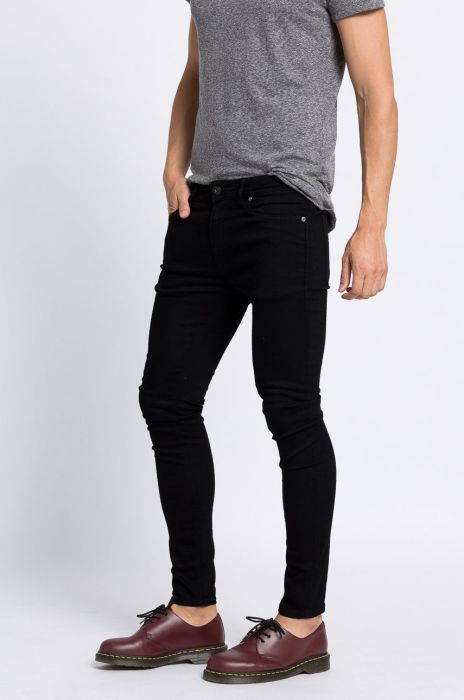 Jack & Jones - Джинси Liam Original AM 009 колір чорний Jack & Jones - Джинси Liam Original AM 009 колір чорний