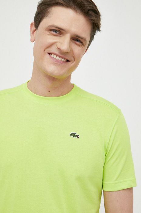 Футболка Lacoste чоловічий колір білий однотонний TH7618-001 (3026741) Футболка Lacoste чоловічий колір білий однотонний TH7618-001 (3026741)