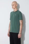 Футболка Lacoste чоловічий колір зелений однотонний TH7618-001 Футболка Lacoste чоловічий колір зелений однотонний TH7618-001
