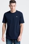 Футболка Lacoste чоловічий колір синій однотонний TH7618-001