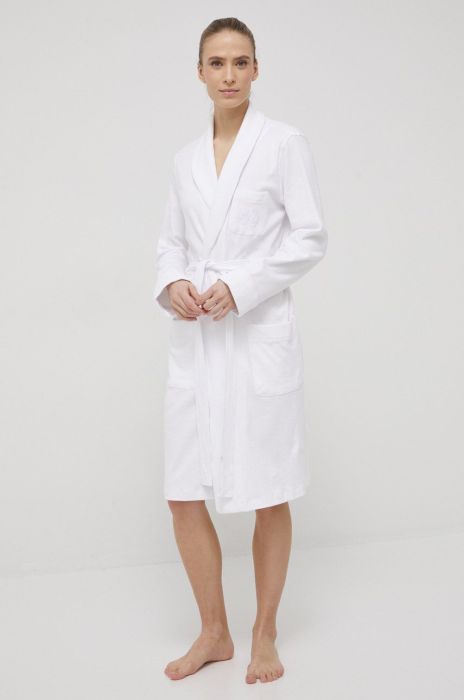 Lauren Ralph Lauren Халат колір білий (2111486)