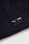 Шапка Puma колір синій з товстого трикотажу 217390-ORCHID