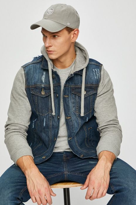 Brave Soul - Куртка колір блакитний (96224) Brave Soul - Куртка колір блакитний (96224)