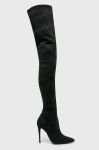 Steve Madden Чоботи Dominique колір чорний Steve Madden Чоботи Dominique колір чорний