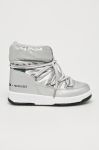 Moon Boot - Дитячі чоботи Low Nylon WP колір срібний (799650) Moon Boot - Дитячі чоботи Low Nylon WP колір срібний (799650)