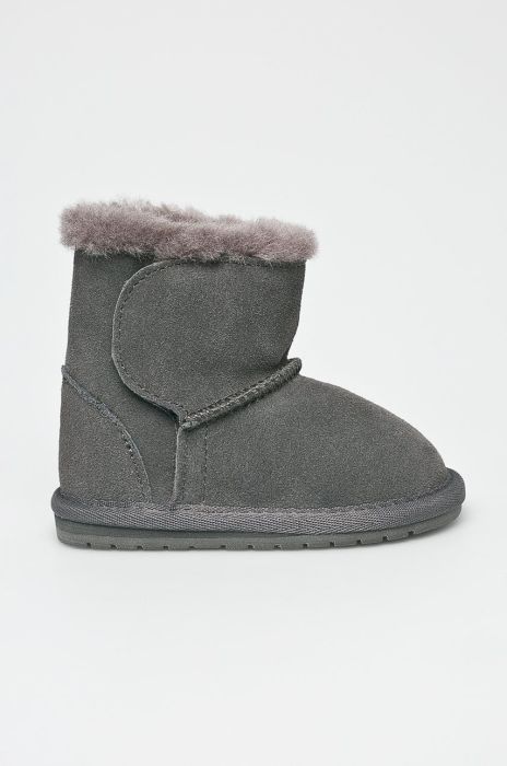 Emu Australia - Дитячі чоботи Toddle колір сірий Emu Australia - Дитячі чоботи Toddle колір сірий