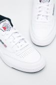 Reebok - Черевики Club C 85 AR0457 AR0457.100000156-WHITENAVY колір білий Reebok - Черевики Club C 85 AR0457 AR0457.100000156-WHITENAVY колір білий