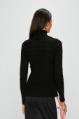 Светр Morgan жіночий колір чорний легкий півгольф (22253)