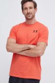 Футболка Under Armour чоловічий колір помаранчевий однотонний 1326799-439 Футболка Under Armour чоловічий колір помаранчевий однотонний 1326799-439